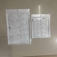 Circle Drawing Template Drawing Template Ruler Multifunctional Drawing Template Oval Ruler Construct