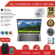 Dell Latitude (1 YEAR WARRANTY T&C) 5411/5310/5410 Core i5/i7 GPU 2GB NVIDIA GeForce MX250 (10th/11t