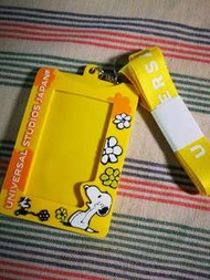 Universal studios snoopy環球片場掛頸證件套