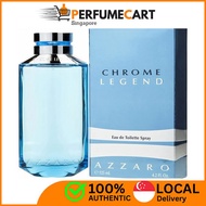 AZZARO CHROME LEGEND EDT FOR MEN 125ml  [Brand New 100% Authentic Perfume Cart]