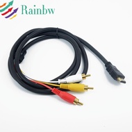HDMI Male to 3 RCA Cable For TV HDTV DVD for TV HDTV DVD Adapter Audio