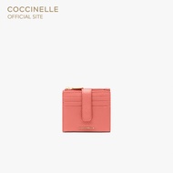 COCCINELLE กระเป๋าสตางค์ผู้หญิง รุ่น METALLIC WALLET 11F701 สี PINK CLAY
