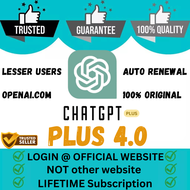 ChatGPT Plus Account Premium ✅𝗢𝗽𝗲𝗻𝗔𝗜 | ✅ GPT-4 / GPT-3.5 | ⚡️Instant Delivery | ✅Full Warranty Accou