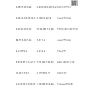 Decimal Convenient Operation Decimal Points Addition Subtraction Exchange Law Multiplication Divisio