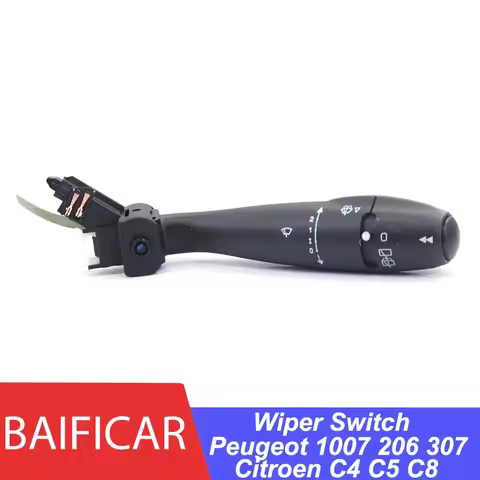 Baificar Brand New Steering Column Combination Wiper Handle Switch For Peugeot 1007 307 206 207 408 