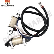 66T-85520 Charge Coil Replaces For Yamaha Outboard Motor 2T Parsun Hidea Powertec 38HP 40HP 66T-85520 -00