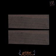 GILDAI 2pcs ​DIY tool, 120x40x10m Black Ebony Wood Ebony Handle Material, Durable ​Handle Material​ 
