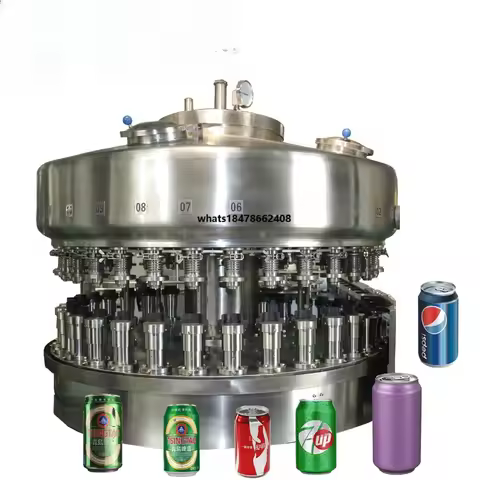DZ004 Automatic Pop Beer Coffee Beverage Soda Soft Drink Sealer Machines Tin Filling and Sealing Can