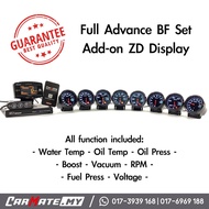 Defi Advance BF NA Turbo Car Set Performance Gauge Meter Thailand Copy Water Temp Oil Temp Oil Press