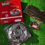 ☏ ♧ ♞,♘,♙chain sprocket set tmx supremo,fz16 sniper150,thunder 125
