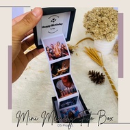 Mini Memory Box 6 photos birthday gift for bestie boyfriend girl boy/