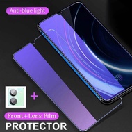 Vivo Y27s Tempered Glass For Vivo Y17s V29e 5G Y36 Y27 Y35 Y16 Y02 Y02s Y22s Y76 Y75 Y72 5G 4G Y50 Y30 2 in 1 Anti Blue Light Ray Protective Screen Protector