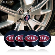 4PCS 56mm Metal Car Wheel Hub Cap Emblem Sticker Rim Center Decal For KIA Cerato Sportage R K2 K3 K5
