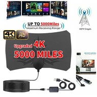 4K TV Antenna For Global Digital TV 1080P 5000 Mile HD Booster For RV outdoor Car antenna Indoor Sma