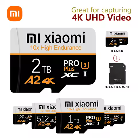 Xiaomi 1TB 2TB SD Memory Card Micro TF SD Card 128GB 256GB TF Card For Camera Surveillance Device Fo