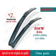 BMW BMW E46 Wiper (1999~2005) 24+20 Inch BMW E46 Wiper Three-Section U-Shaped Joint Replaceable Rubb