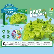 Fun Frog Balance Tree Children Montessori Math Toys Game Balance Toy Board Parent-child Y9f9