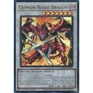 [ Genuine Yugioh Card ] Crimson Blade Dragon - BLZD-EN37 - Ultra Rare