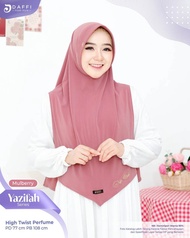 YAZIFAH Daffi Hijab Terbaru Jumbo Syari Jersey Premium Jilbab Instan Premium