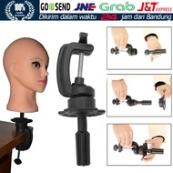 Table Holder Manekin Rambut Dudukan Kepala Patung Stand Holder Meja