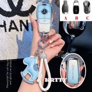 Soft TPU Car Key Case For Mercedes Benz A C E S G Class GLC CLE CLA GLB GLS W177 W205 W213 W222 AMG 