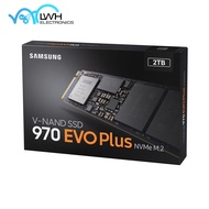 SAMSUNG 970 EVO Plus SSD 2TB - M.2 NVMe อินเตอร์เฟสโซลิดสเตทไดร์ฟภายในพร้อมเทคโนโลยี V-NAND