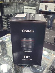 全新 Canon RF 85mm f/1.2 L USM LENS 人像 鏡頭 R mount 85 F1.2 佳能 銀河攝影器材公司