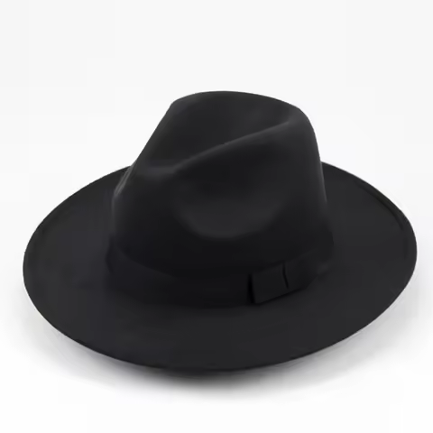 Michael Jackson Cosplay Hat Cotton Fedora Caps Gentleman Formal Dress Hat Halloween Dance Party Whit