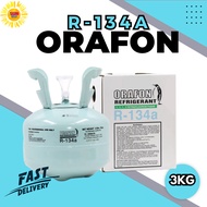 น้ำยาแอร์ R134A ยี่ห้อ ORAFON บรรจุ 3KG ออกใบกำกับภาษีได้