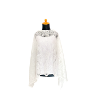 Cape Batwing Brokat Kondangan & Wisuda Cape Brokat Cantik Outer Wanita Terbaru Outer Pita Kebaya Kar