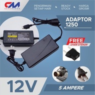 Ready Stock Adaptor 12V / 5A 4Pin || Adaptor 12 Volt 5Amper || 4Pin ||