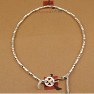 Takahashi Goro goro's Solid Bead Silver Bead Necklace 925 Sterling Silver goros Pure Handmade Silver