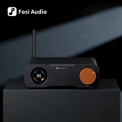 Fosi Audio ZD3 Bluetooth Desktop DAC Preamp ARC Input, ES9039Q2M Fully Balanced Digital for Home Ste