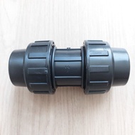 HDPE Pipe Fitting Sock 1" Coupling Compression Sok 32mm Pipe Connection Fitting