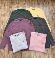 carhartt WIP VISTA 長袖衛衣 6色選 刺繡logo 洗水感