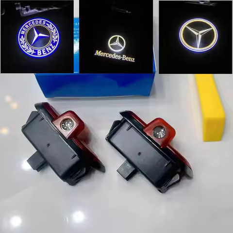 Car Led door lamp logo projector mercedes for benz c W204 AMG C43 C63 C200 C230 C280 C260 C300 baby'