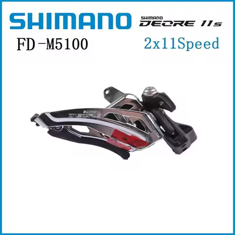 Shimano Deore FD M5100 2x11 Speed High Clamp Mountain Bike Front Derailleur FD-M5100-M Biycle Derail
