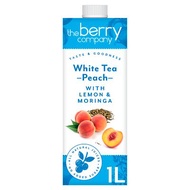 The Berry Company White Tea &amp; Peach Juice Blend with Moringa and Lemon (No Sugar Added) 1 Liter