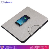 Power A4 Wireless Charging Multi-Functional Function Folder Portable Strap Mobile Briefcase Conferen