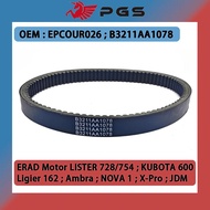 PGS Drive Belt 940x29 For Codlice EPCOUR026 B3211AA1078 Ligier 162 Ambra NOVA 1 X-Pro XPro Codlice E