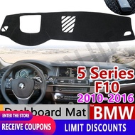 high quality BMW 5 Series F10 2010~2016 Insulation thickening dashboard cover pad 520i 525i 530i int