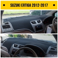 Aksesoris Interior Mobil SUZUKI ERTIGA LAMA 2012-2017 Untuk karpet Alas Pelindung Dashboard atau Taplak Penutup Dasbor Anti Panas Bahan Bludru Premium Korean polyester