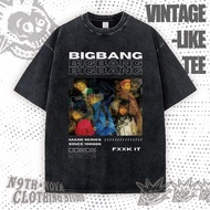 24H SHIP N9THNOVA T-shirt BIGBANG character print MADE SERIES SINCE 190806 FXXK IT VINTAGE-LIKE