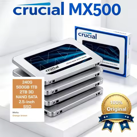 2.5-inch SATA SSD Crucial MX500 BX500 240G 500GB 1TB 2TB 3D NAND High Speed Internal Drive For Lapto