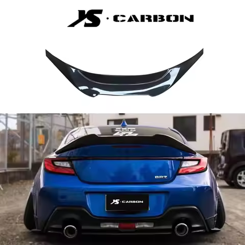 High Quality Real Carbon Fiber Spoiler For TOYOTA ZA86 GR86 Subaru BRZ 2022 Rear Trunk Lid Spoiler W