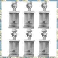 12Pcs C ClampsU Clamps for Metal Working Small Desk Clamp with Stable Wide Jaw Opening & Protective