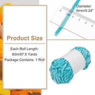 MECCANIXITY Velvet Chenille Yarn Bulky Fluffy Chunky Yarn for Crochet Soft Chenille Blanket for Hand