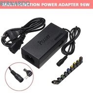BERNARDO Laptop Charger Adapter, Portable Use 96W Laptop Power Adapter, Multi-Device Adjustable Volt