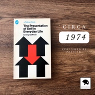[Vintage, Circa 1974] The Presentation of Self in Everyday Life by Erving Goffman