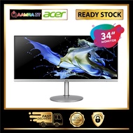 Acer 34 Inch Monitor CB342CK UltraWide QHD (3440 x 1440) IPS Zero Frame 75Hz FreeSync (AMD Radeon, H